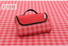 Load image into Gallery viewer, Plaid Outdoor Waterproof Foldable Outdoor Picnic Camping Mat freeshipping - Tyche Ace