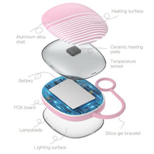 Load image into Gallery viewer, Pocket Mini Cartoon USB Rechargeable Hand Warmer Heating Pad With Lamp freeshipping - Tyche Ace