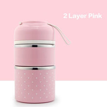 Load image into Gallery viewer, Portable Outdoor Stainless Steel Leak-Proof Food Containers freeshipping - Tyche Ace