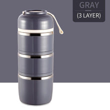 Load image into Gallery viewer, Portable Outdoor Stainless Steel Leak-Proof Food Containers freeshipping - Tyche Ace