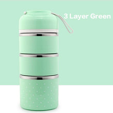 Load image into Gallery viewer, Portable Outdoor Stainless Steel Leak-Proof Food Containers freeshipping - Tyche Ace