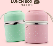 Load image into Gallery viewer, Portable Outdoor Stainless Steel Leak-Proof Food Containers freeshipping - Tyche Ace