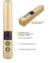 Load image into Gallery viewer, Portable UV Light Sanitiser Disinfection Lamp Wand freeshipping - Tyche Ace