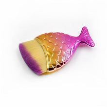 Load image into Gallery viewer, Professional Mermaid Fish Tail Powder Foundation Makeup Cosmetic Brushes freeshipping - Tyche Ace