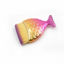 Load image into Gallery viewer, Professional Mermaid Fish Tail Powder Foundation Makeup Cosmetic Brushes freeshipping - Tyche Ace