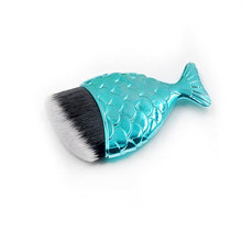 Load image into Gallery viewer, Professional Mermaid Fish Tail Powder Foundation Makeup Cosmetic Brushes freeshipping - Tyche Ace