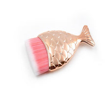 Load image into Gallery viewer, Professional Mermaid Fish Tail Powder Foundation Makeup Cosmetic Brushes freeshipping - Tyche Ace