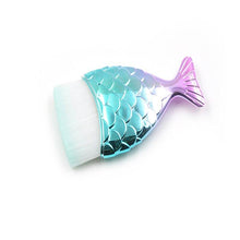 Load image into Gallery viewer, Professional Mermaid Fish Tail Powder Foundation Makeup Cosmetic Brushes freeshipping - Tyche Ace