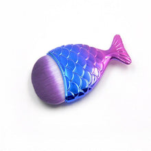 Load image into Gallery viewer, Professional Mermaid Fish Tail Powder Foundation Makeup Cosmetic Brushes freeshipping - Tyche Ace