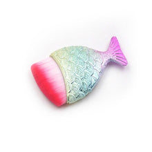 Load image into Gallery viewer, Professional Mermaid Fish Tail Powder Foundation Makeup Cosmetic Brushes freeshipping - Tyche Ace