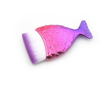 Load image into Gallery viewer, Professional Mermaid Fish Tail Powder Foundation Makeup Cosmetic Brushes freeshipping - Tyche Ace