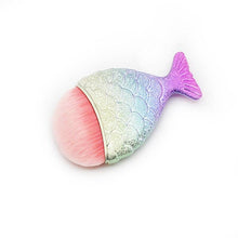 Load image into Gallery viewer, Professional Mermaid Fish Tail Powder Foundation Makeup Cosmetic Brushes freeshipping - Tyche Ace