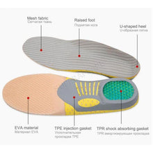 Load image into Gallery viewer, PVC Orthopaedic, Orthotics Sole Insert Pads Arch Support Pad for Heel Pain freeshipping - Tyche Ace