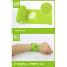 Load image into Gallery viewer, Roll Sports Self Adhesive Wraps  Protection Against Sports Injury freeshipping - Tyche Ace