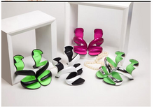 Load image into Gallery viewer, Gladiator Toe Cut Out High Heel Bottomless Sandals freeshipping - Tyche Ace