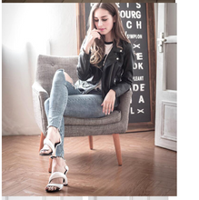 Load image into Gallery viewer, Gladiator Toe Cut Out High Heel Bottomless Sandals freeshipping - Tyche Ace