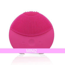 Load image into Gallery viewer, Silicone Electric Sonic Vibration Deep Pore Cleansing Skin Massager freeshipping - Tyche Ace