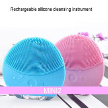 Load image into Gallery viewer, Silicone Electric Sonic Vibration Deep Pore Cleansing Skin Massager freeshipping - Tyche Ace