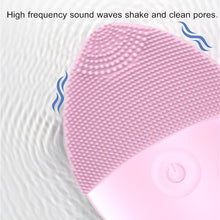 Load image into Gallery viewer, Silicone Electric Vibration Deep Cleaning Pore Massager Rejuvenation Device freeshipping - Tyche Ace