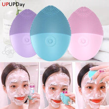 Load image into Gallery viewer, Silicone Electric Vibration Deep Cleaning Pore Massager Rejuvenation Device freeshipping - Tyche Ace