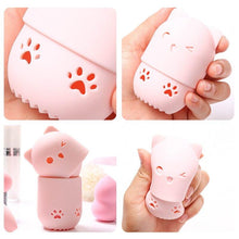 Load image into Gallery viewer, Silicone Makeup Egg Drying Beauty Powder Puff Blender Sponge Holder freeshipping - Tyche Ace