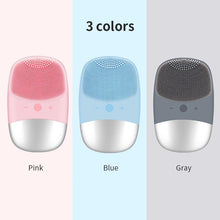 Load image into Gallery viewer, Silicone Sonic Mini Electric Facial Deep Pore Cleansing Massager Device freeshipping - Tyche Ace