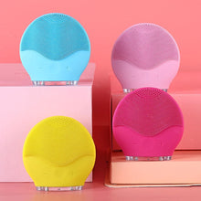 Load image into Gallery viewer, Silicone Ultrasonic Electric Facial Cleansing Massager Brush freeshipping - Tyche Ace
