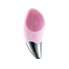 Load image into Gallery viewer, Silicone Ultrasonic Electric Vibration Deep Pore Cleaning Massage Brush freeshipping - Tyche Ace