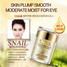 Load image into Gallery viewer, Snail Mucus Extract Anti-Aging Wrinkle Reduction Face Cream + Dark Circles Remover Gold Eye Cream freeshipping - Tyche Ace