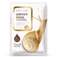 Load image into Gallery viewer, Snail Mucus Extract Moisturising Anti-aging Replenishing Oil Control Acne Sheet Mask freeshipping - Tyche Ace