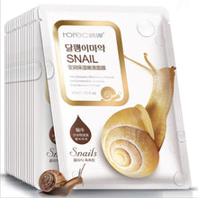 Load image into Gallery viewer, Snail Mucus Extract Moisturising Anti-aging Replenishing Oil Control Acne Sheet Mask freeshipping - Tyche Ace