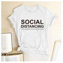 Load image into Gallery viewer, Social Distancing  Women T Shirts freeshipping - Tyche Ace