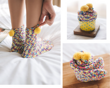 Load image into Gallery viewer, Unisex Winter Thermal Plush Ball Soft Comfortable Cute Cake Socks - Tyche Ace