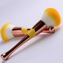 Load image into Gallery viewer, Soft Large Rose Gold Professional Makeup Powder Blush Brush freeshipping - Tyche Ace