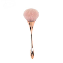 Load image into Gallery viewer, Soft Large Rose Gold Professional Makeup Powder Blush Brush freeshipping - Tyche Ace