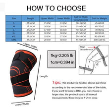 Load image into Gallery viewer, Sports  Fitness, Pressurized Elastic Knee Pads Support/  Brace Protector freeshipping - Tyche Ace