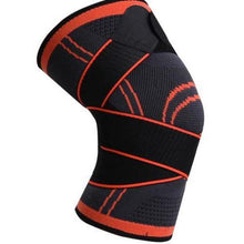 Load image into Gallery viewer, Sports  Fitness, Pressurized Elastic Knee Pads Support/  Brace Protector freeshipping - Tyche Ace