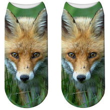 Load image into Gallery viewer, Stylish Enchanting Men & Women 3D Fox Print Socks freeshipping - Tyche Ace