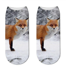 Load image into Gallery viewer, Stylish Enchanting Men & Women 3D Fox Print Socks freeshipping - Tyche Ace