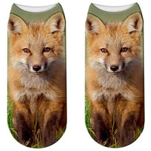 Load image into Gallery viewer, Stylish Enchanting Men & Women 3D Fox Print Socks freeshipping - Tyche Ace