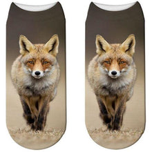 Load image into Gallery viewer, Stylish Enchanting Men & Women 3D Fox Print Socks freeshipping - Tyche Ace