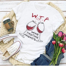 Load image into Gallery viewer, Stylish Fashionable Women Graphic  Print Mother Summer Shirt Tops freeshipping - Tyche Ace