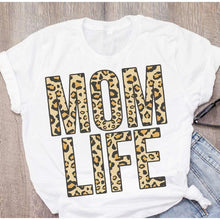Load image into Gallery viewer, Stylish Fashionable Women Graphic  Print Mother Summer Shirt Tops freeshipping - Tyche Ace