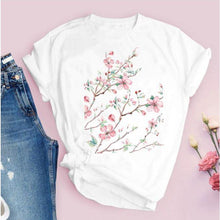 Load image into Gallery viewer, Stylish Fashionable Women Graphic  Print Mother Summer Shirt Tops freeshipping - Tyche Ace