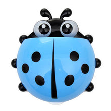 Load image into Gallery viewer, Stylish Ladybug Design Wall Mounted Toothbrush Holder Children Bath Toys freeshipping - Tyche Ace