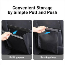 Load image into Gallery viewer, Stylish Sleek Car Backseat Magnetic Organiser Rubbish Bin freeshipping - Tyche Ace