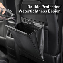 Load image into Gallery viewer, Stylish Sleek Car Backseat Magnetic Organiser Rubbish Bin freeshipping - Tyche Ace