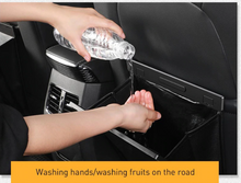 Load image into Gallery viewer, Stylish Sleek Car Backseat Magnetic Organiser Rubbish Bin freeshipping - Tyche Ace