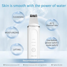 Load image into Gallery viewer, Thermal Care Heat Electric Ultrasonic Facial Scrubber Peeling Shovel Pore Cleaner freeshipping - Tyche Ace
