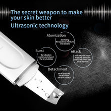 Load image into Gallery viewer, Thermal Care Heat Electric Ultrasonic Facial Scrubber Peeling Shovel Pore Cleaner freeshipping - Tyche Ace